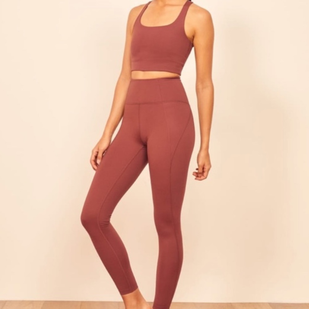 Girlfriend Collective Sedona Compressive Legging and Paloma Bra Set